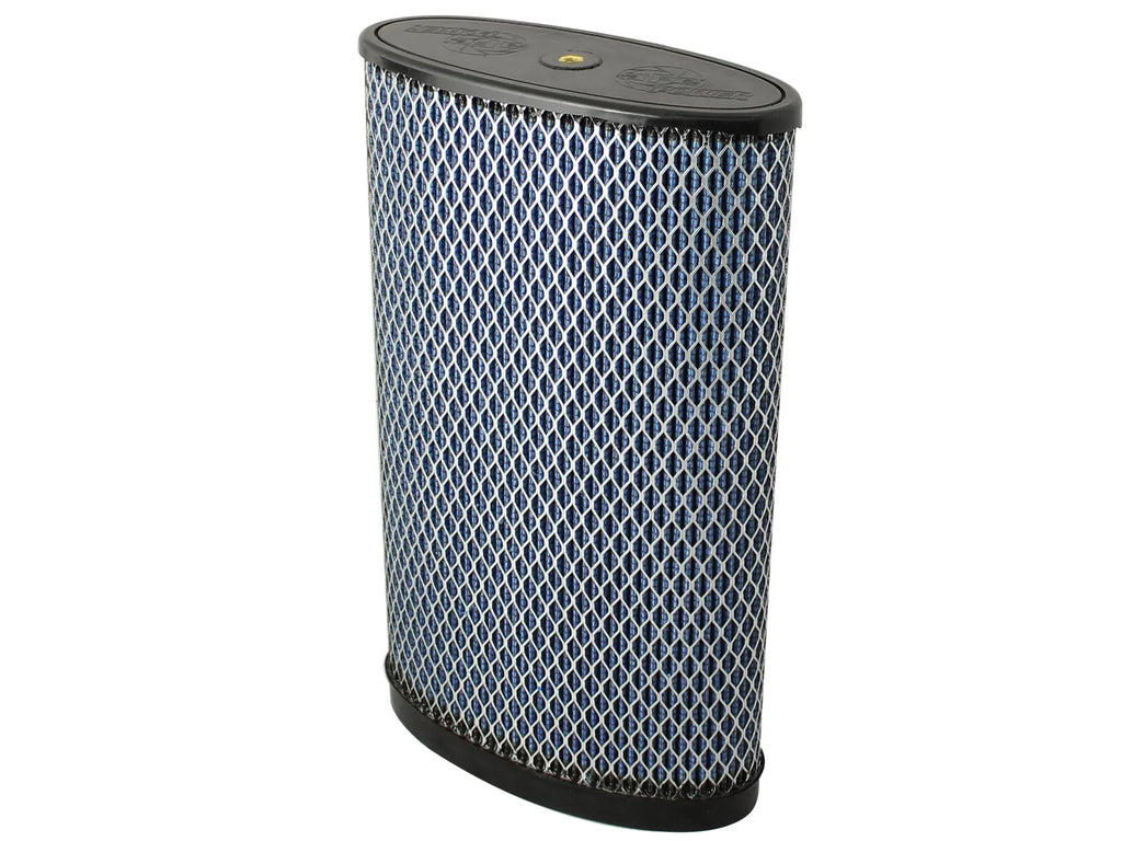 Oiled 5-layer cotton gauze media on the aFe Power 10-10106 Pro 5R air filter, Porsche 987 and 981 Boxster and Cayman