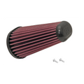 K&N E-0666 High-Flow washable round air filter for Porsche Boxster 2.7L, 2013 onwards