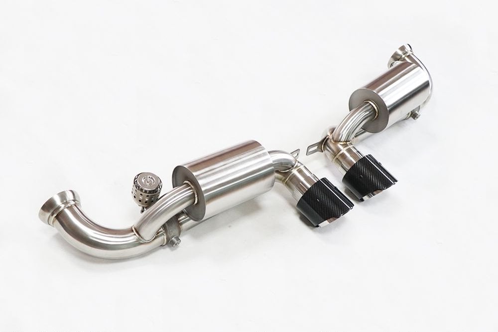 Porsche 991.1 GT3 (RS) 4.0L Catback Exhaust with Valved Muffler