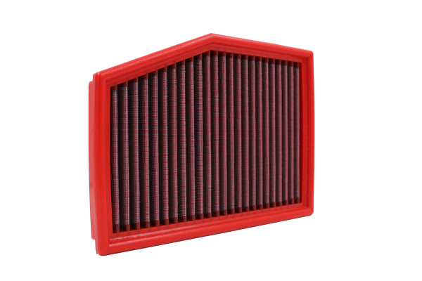 Pre-oiled multi-layer cotton gauze media on the BMC FB140/01 air filter, Porsche 986 Boxster