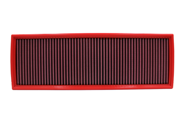 Pre-oiled cotton gauze media on the BMC FB195/01 air filter, Porsche 996 Turbo and Mezger GT cars