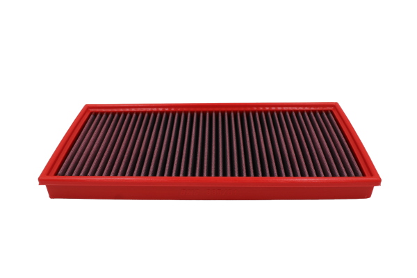 Pre-oiled cotton gauze media on the BMC FB335/01 air filter, Porsche Cayenne 955