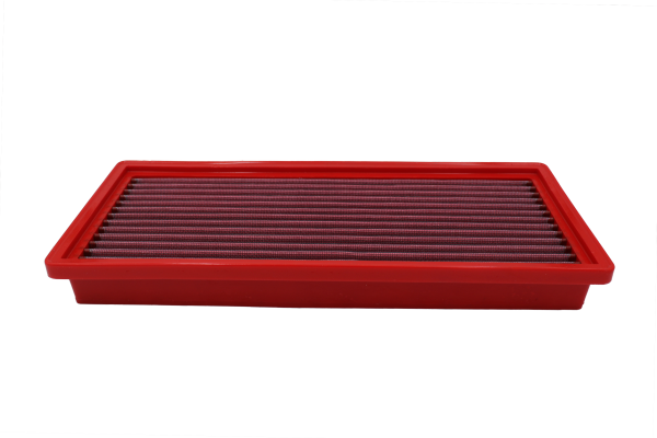 BMC FB812/01 full-moulded red rubber frame, direct fit in the impact-bumper Porsche 911 airbox