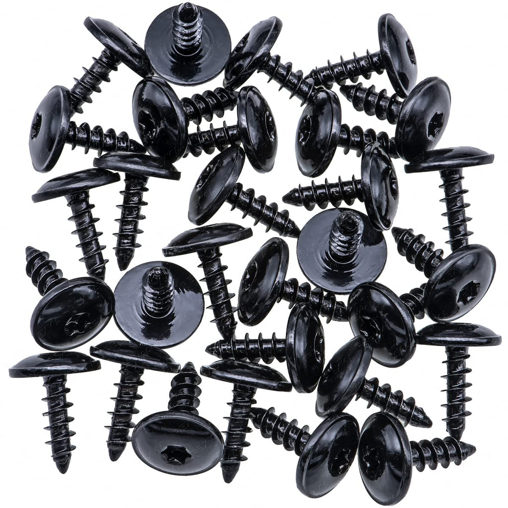 30 piece pack of Porsche N90974701 splash guard and fender liner screws