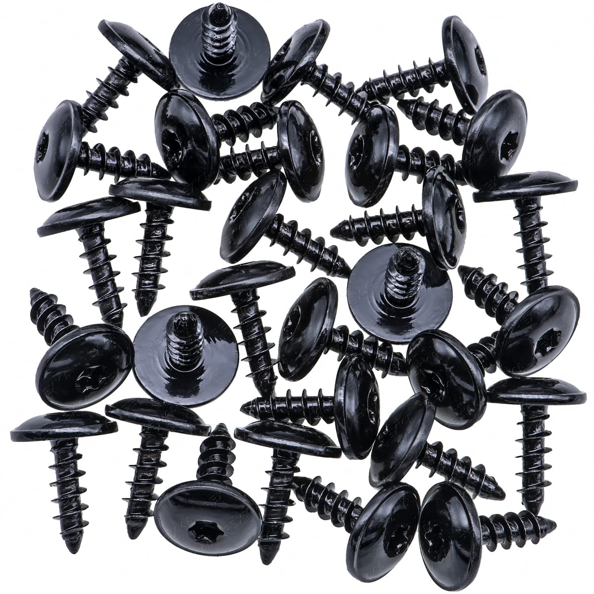 30 piece pack of Porsche N90974701 splash guard and fender liner screws